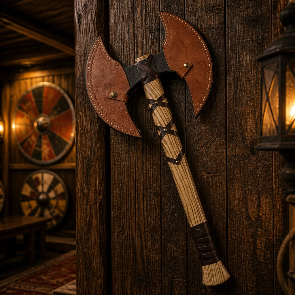 Berserker Double Bladed Battle Axe