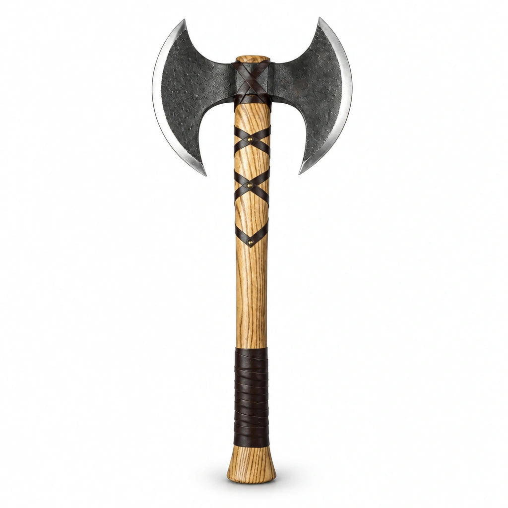 Berserker Double Bladed Battle Axe