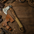 Functional Fenrir Wolf Viking Axe