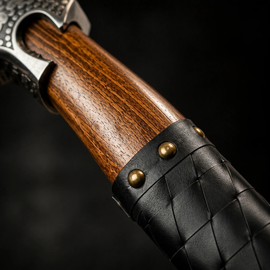 Handmade Stainless Steel Viking Bearded Axe
