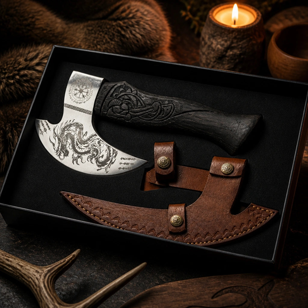 Handmade Viking-Style Pizza Cutter